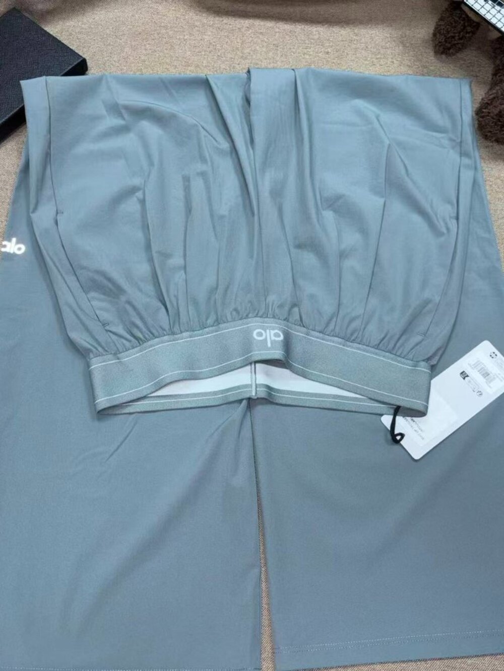 Alo Yoga Suit Up Trouser Steel Grey Regular📦 30-inch Inner Seam Length - Picture 3 of 6